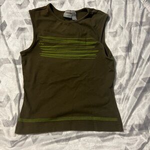 Old Navy Olive Green Muscle Tee